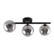 TK Lighting ESTERA mennyezet lámpa fém, üveg, fekete, szürke, G9 - TK-6855
