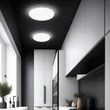 TK Lighting AQUA fürdőszobai mennyezet lámpa fém, műanyag, fehér, LED, 24W, 3000K, 2565 Lm, IP54 - TK-6900