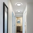 TK Lighting AQUA fürdőszobai mennyezet lámpa fém, műanyag, fehér,fekete,  LED, 24W, 3000K, 2565 Lm, IP54 - TK-6901