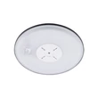 TK Lighting AQUA fürdőszobai mennyezet lámpa fém, műanyag, fehér,fekete,  LED, 24W, 3000K, 2565 Lm, IP54 - TK-6903