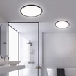 TK Lighting AQUA fürdőszobai mennyezet lámpa fém, műanyag, fehér,fekete,  LED, 45W, 3000K, 4980 Lm, IP54 - TK-6905