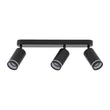 TK Lighting JET mennyezet lámpa fém, fekete, GU10 - TK-6914