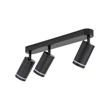 TK Lighting JET mennyezet lámpa fém, fekete, GU10 - TK-6914