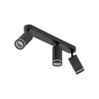 TK Lighting JET mennyezet lámpa fém, fekete, GU10 - TK-6914