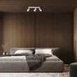 TK Lighting JET mennyezet lámpa fém, fehér, GU10 - TK-6915