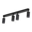 TK Lighting JET mennyezet lámpa fém, fekete, GU10 - TK-6916