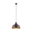 TK Lighting CAP függeszték fém, barna, E27 - TK-6926