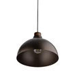 TK Lighting CAP függeszték fém, barna, E27 - TK-6926