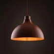 TK Lighting CAP függeszték fém, téglaszín, E27 - TK-6927