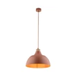 TK Lighting CAP függeszték fém, téglaszín, E27 - TK-6927
