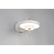 Trio KEATON fali lámpa fém, műanyag, szürke, fehér, LED, 10W, 2300-3000-4000K, 1200Lm - 240270176