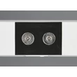 Trio CONCHITA fali lámpa fém, fehér, LED, 3W, 2700-6500K, 300Lm - 257619131