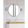 Trio RAY fürdőszobai fali lámpa fém, műanyag, króm, fehér, LED, 4W, 340lm, IP44 - 283110106