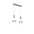 Trio FRANKLIN függeszték fém, nikkel, LED, 3000K, 2x9W, 2100lm - 326510207