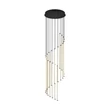 Trio BAXTER  függeszték fém, fekete, LED, 70W, 2300-3000-4000K, 8300Lm - 330632032