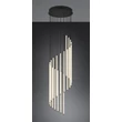 Trio BAXTER  függeszték fém, fekete, LED, 70W, 2300-3000-4000K, 8300Lm - 330632032