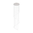 Trio BAXTER  függeszték fém, szürke, LED, 70W, 2300-3000-4000K, 8300Lm - 330632076