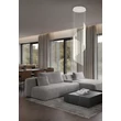 Trio BAXTER  függeszték fém, szürke, LED, 70W, 2300-3000-4000K, 8300Lm - 330632076