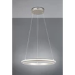 Trio AMADOR függeszték fém, nikkel, fehér, LED, 34W, 2300-3000-4000K, 4000Lm - 331010107