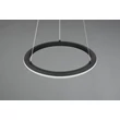 Trio AMADOR függeszték fém, fekete, fehér, LED, 34W, 2300-3000-4000K, 4000Lm - 331010132
