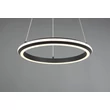 Trio AMADOR függeszték fém, fekete, fehér, LED, 34W, 2300-3000-4000K, 4000Lm - 331010132