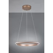 Trio AMADOR függeszték fém, barna, fehér, LED, 34W, 2300-3000-4000K, 4000Lm - 331010165