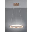 Trio AMADOR függeszték fém, barna, fehér, LED, 34W, 2300-3000-4000K, 4000Lm - 331010165