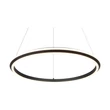 Trio AMADOR függeszték fém, fekete, fehér, LED, 48W, 2300-3000-4000K, 5800Lm - 331019132
