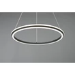 Trio AMADOR függeszték fém, fekete, fehér, LED, 48W, 2300-3000-4000K, 5800Lm - 331019132