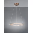 Trio AMADOR függeszték fém, barna, fehér, LED, 48W, 2300-3000-4000K, 5800Lm - 331019165