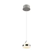 Trio DIOS függeszték fém, akril, nikkel , fehér, LED, 8W, 2300-3000-4000K, 800Lm - 331410107