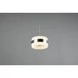 Trio DIOS függeszték fém, akril, nikkel , fehér, LED, 8W, 2300-3000-4000K, 800Lm - 331410107