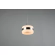 Trio DIOS függeszték fém, akril, nikkel , fehér, LED, 8W, 2300-3000-4000K, 800Lm - 331410107