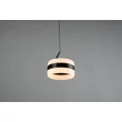 Trio DIOS függeszték fém, akril, fekete , fehér, LED, 8W, 2300-3000-4000K, 800Lm - 331410132