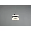 Trio DIOS függeszték fém, akril, fekete , fehér, LED, 8W, 2300-3000-4000K, 800Lm - 331410132
