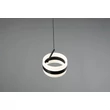 Trio DIOS függeszték fém, akril, fekete , fehér, LED, 8W, 2300-3000-4000K, 800Lm - 331410132