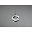 Trio DIOS függeszték fém, akril, fekete , fehér, LED, 8W, 2300-3000-4000K, 800Lm - 331410132