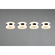 Trio DIOS függeszték fém, akril, nikkel , fehér, LED, 32W, 2300-3000-4000K, 3200Lm - 331410407