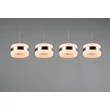 Trio DIOS függeszték fém, akril, nikkel , fehér, LED, 32W, 2300-3000-4000K, 3200Lm - 331410407