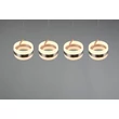 Trio DIOS függeszték fém, akril, nikkel , fehér, LED, 32W, 2300-3000-4000K, 3200Lm - 331410407