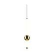 Trio MELITA függeszték fém, akril, sárgaréz, fehér, LED, 6W, 2300-3000-4000K, 600Lm - 331510108