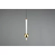 Trio MELITA függeszték fém, akril, sárgaréz, fehér, LED, 6W, 2300-3000-4000K, 600Lm - 331510108