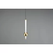 Trio MELITA függeszték fém, akril, sárgaréz, fehér, LED, 6W, 2300-3000-4000K, 600Lm - 331510108
