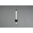 Trio MELITA függeszték fém, akril, fekete, fehér, LED, 6W, 2300-3000-4000K, 600Lm - 331510132