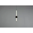 Trio MELITA függeszték fém, akril, fekete, fehér, LED, 6W, 2300-3000-4000K, 600Lm - 331510132