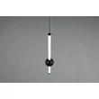 Trio MELITA függeszték fém, akril, fekete, fehér, LED, 6W, 2300-3000-4000K, 600Lm - 331510132