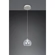 Trio FLYNT függeszték fém, üveg, fehér, áttetsző, LED, 11W, 2300-3000-4000K, 1150Lm - 331610106