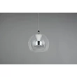 Trio FLYNT függeszték fém, üveg, fehér, áttetsző, LED, 11W, 2300-3000-4000K, 1150Lm - 331610106