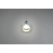 Trio FLYNT függeszték fém, üveg, fehér, áttetsző, LED, 11W, 2300-3000-4000K, 1150Lm - 331610106