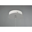 Trio FLYNT függeszték fém, üveg, fehér, áttetsző, LED, 11W, 2300-3000-4000K, 1150Lm - 331610106